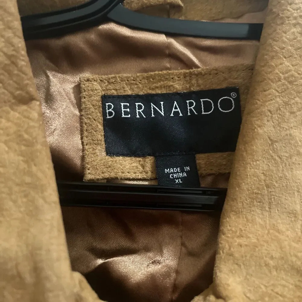 Bernardo Python Snake Animal Print Genuine Leathe… - image 2